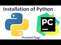 Installation of Python - #2 Python Tutorial for Beginners | Python installation | Pycharm