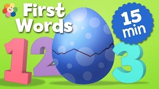 Surprise Eggs Numbers Compilation | Opening Surprise Eggs & Learning To Count