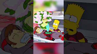 Bart Cause a Hero's Fall 😱 #simpsons #shorts