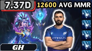 7.37d - Gh CRYSTAL MAIDEN Hard Support Gameplay - Dota 2 Full Match Gameplay