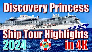 Discovery Princess - Ship Tour Highlights 2024 in 4K