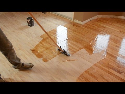 Hardwood floor refinishing by trial and error Hardwood floor refinishing by trial and error