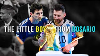 The Little Boy From Rosario, Argentina - Peter drury poetic commentry  - Messi's Worldcup Journey