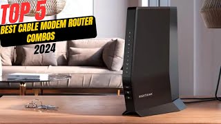 Best Cable Modem Router Combos 2024