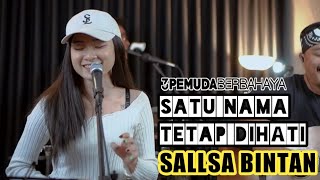 3pemuda Berbahaya Feat Sallsa Bintan  Satu Nama Tetap Di Hati - Eye Cover