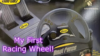 1998 Racing Wheel VS 2024 Kart Racer!