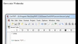 PHP Tutorial 4 - If Else Statements