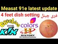 how to sat 91e dish setting measat 91e c band free channel list bbc earth on