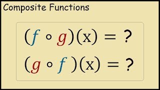 How to find (fog)(x) and (gof)(x)