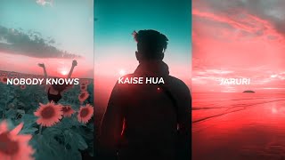 AURORA RUN AWAY x KAISE HUA (Slowed and reverb) song status / by T scenario