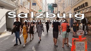 Salzburg Austria travel guide 2022 / walk in the city / walking tour
