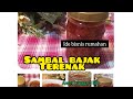 SAMBAL BAJAK TERENAK  || IDE  BISNIS RUMAHAN|| awet hingga 3 bulan