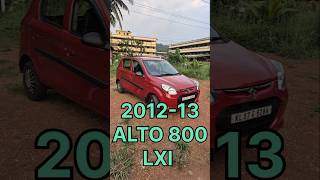 2012 - 13 Alto800 LXI ചുവപ്പ് കളറിൽ