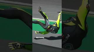 Rossi fell quickly - MOTOGP Funny Crash Compilation