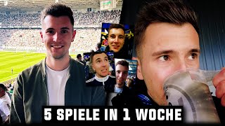 Ich besuche 5 Stadien in 1 Woche 🔥 XXL Stadion Vlog Bundesliga, 2. Liga & Champions League