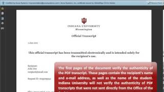 PDF Transcript Demo