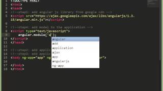 Angular JS Hello World Application Tutorial