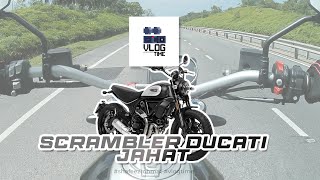 Nampak Manja Tapi Jahat Betul Motor Ni | Scrambler Garang | VLOG TIME