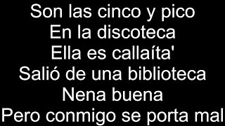 Eladio Carrion, Lunay - Nena Buena (Letra/Lyrics)