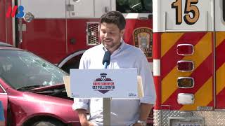 Jerry Ferrara of Entourage speaks at national drive sober campaign launch