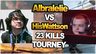 TSM Albralelie team vs FUR HisWattson!! FURIA WORLD RECORD 23 KILLS IN TOURNAMENT ( apex legends )