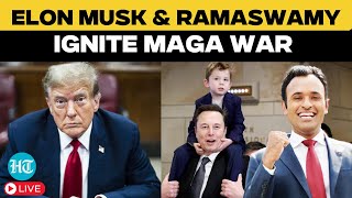 LIVE | Trump 2.0 In Trouble | Elon Musk \u0026 Vivek Ramaswamy Clash with MAGA | Immigration | H-1B Visa