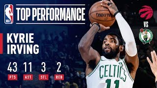 Kyrie Irving Leads the Way With 43 Points & 11 Assists Vs. The Raptors | November 16, 2018