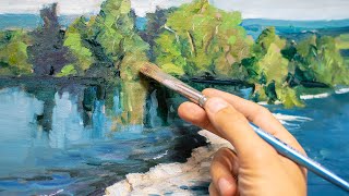 HOW to Paint LOOSELY | IMPRESSIONIST Style