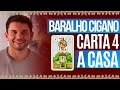 Baralho Cigano - Carta 4 - A Casa