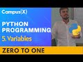 Variables in Python | Python Tutorial #5