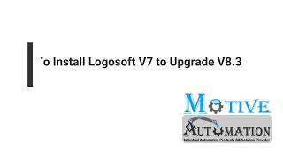 How To Install , program in and Logosoft V7 to Upgrade V8 3