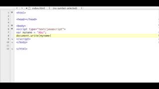 Beginner JavaScript Tutorial 3 - Variables