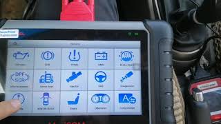 How to reset electronic throttle body by Autel Scanner MaxiCOM MK808