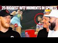 25 BIGGEST WTF MOMENTS IN SPORTS REACTION | OFFICE BLOKES REACT!!