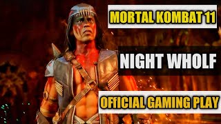 Mortal Kombat 11 Official Kombat Pack Night Wholf Game play Trailer/Gaming Play Jai.