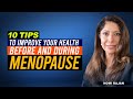 10 tips to improve your health before and during menopause by @nomirajanslifestyle8265