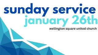 Sunday Service - January 26, 2025