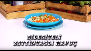 Biberiyeli Zeytinyağlı Havuç Tarifi