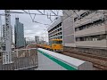 jr東日本キヤe195系st 20編成 st 19編成　亀有通過　20250107 085640