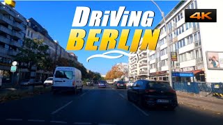 Driving Berlin, Germany [Wilmersdorf, Tiergarten, Kreuzberg] 4K 60FPS