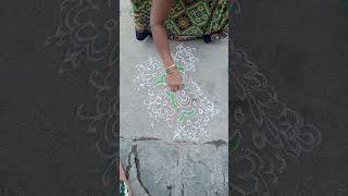 #easy#rangoli#howtomakesimplerangoli