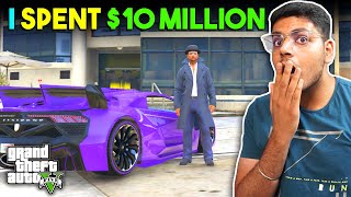I Spent $10,000,000 On CARS, Houses, Business & More 😱 | GTA 5 Grand RP #2 | Lazy Assassin [HINDI]