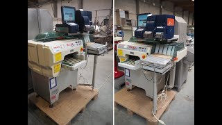 641-44: Gruppo Fabbri S.p.A. Automac weighing, wrapping and labelling machine wit Digi label printer