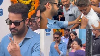 Jr NTR Casted His Vote | Jr NTR Kind Gesture Towards His Fan | Lok Sabha Elections 2024 | Tollywood