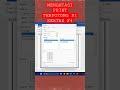 MENGATASI BORDER TERPOTONG SAAT DI PRINT #tutorial #word #microsoftword #computer #microsoft