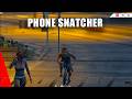 Phone Snatcher Script 📱 | FiveM Showcase | Realistic Phone Robbery Job