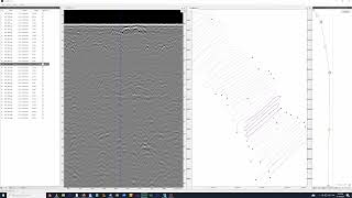 GPR processing using WAVE software - fast infrastructure imaging