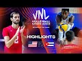 🇺🇸 USA vs. 🇨🇺 CUB - Highlights Week 3 | Men's VNL 2023