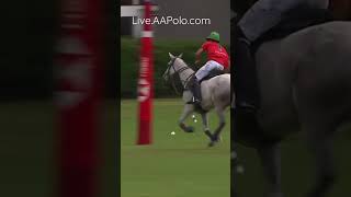 Juan Britos scores for RS MS La Ensenada in the 2022 Abierto de Polo Palermo www.Live.AAPolo.com