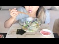 asmr instant ramen noodles big bites *eating sounds* april asmr collab 2017